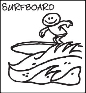 j01120 elastic surfboard