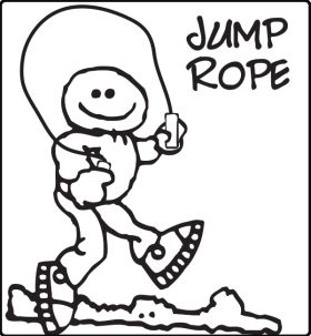 j01140 elastic jump rope